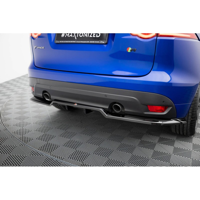 Kit carrosserie Maxton Design Jaguar F-Pace R-Sport X761 (2016-2020) : lame avant, bas de caisse, lame arrière, becquet