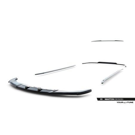 Kit carrosserie Maxton Design BMW Série 7 M-Pack F01 (2008-2013) : lame avant, bas de caisse, lame arrière, becquet