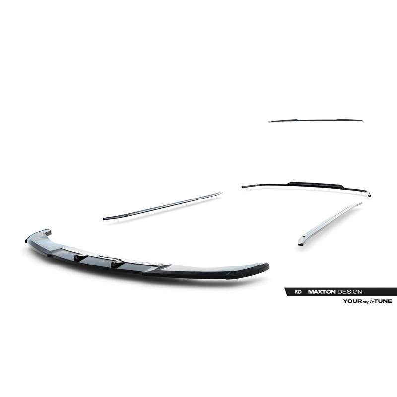 Kit carrosserie Maxton Design BMW Série 7 M-Pack F01 (2008-2013) : lame avant, bas de caisse, lame arrière, becquet