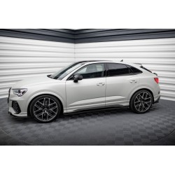 Kit carrosserie Maxton Design Audi RSQ3 Sportback F3 (2019-2025) : lame avant, bas de caisse, lames arrière, becquet