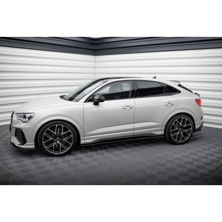Kit carrosserie Maxton Design Audi RSQ3 Sportback F3 (2019-2025) : lame avant, bas de caisse, lames arrière, becquet