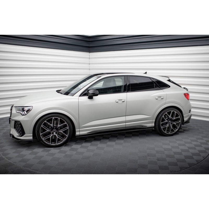 Kit carrosserie Maxton Design Audi RSQ3 Sportback F3 (2019-2025) : lame avant, bas de caisse, lames arrière, becquet