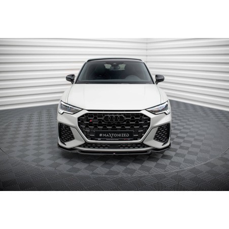 Kit carrosserie Maxton Design Audi RSQ3 Sportback F3 (2019-2025) : lame avant, bas de caisse, lames arrière, becquet