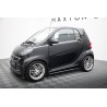 Kit carrosserie Maxton Design Smart Fortwo C451 restylée (2012-2014) : lame avant, bas de caisse, lame arrière, becquet Kit carrosserie Maxton Design Smart Fortwo C451 restylée (2012-2014) : lame avant, bas de caisse, lame arrière, becquet