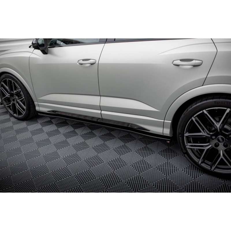 Kit carrosserie Maxton Design Audi RSQ3 Sportback F3 (2019-2025) : lame avant, bas de caisse, lames arrière, becquet