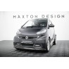 Kit carrosserie Maxton Design Smart Fortwo C451 restylée (2012-2014) : lame avant, bas de caisse, lame arrière, becquet Kit carrosserie Maxton Design Smart Fortwo C451 restylée (2012-2014) : lame avant, bas de caisse, lame arrière, becquet