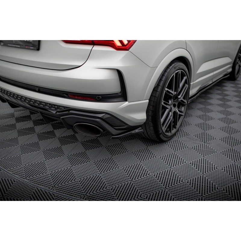 Kit carrosserie Maxton Design Audi RSQ3 Sportback F3 (2019-2025) : lame avant, bas de caisse, lames arrière, becquet