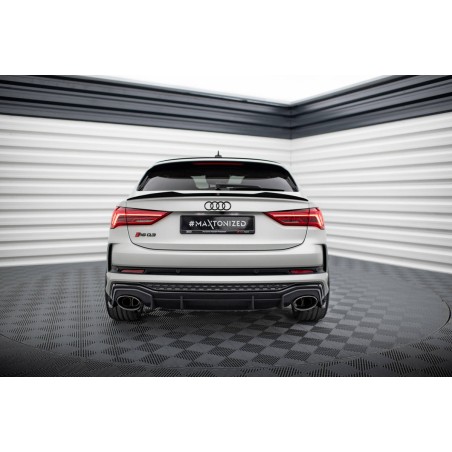 Kit carrosserie Maxton Design Audi RSQ3 Sportback F3 (2019-2025) : lame avant, bas de caisse, lames arrière, becquet