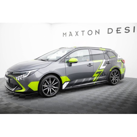 Kit carrosserie Maxton Design Toyota Corolla GR Sport Touring Sports Mk12 (2019-2023) : lame avant, bas de caisse, lame arrière