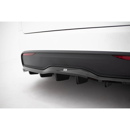 Kit carrosserie Maxton Design Tesla Model X Mk1 restylée (2021+) : lame avant, bas de caisse, lame arrière, becquet