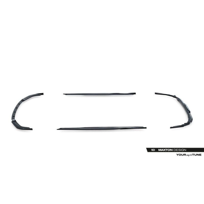 Kit carrosserie Maxton Design Toyota Corolla GR Sport Touring Sports Mk12 (2019-2023) : lame avant, bas de caisse, lame arrière