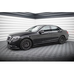 Kit carrosserie Maxton Design Mercedes-Benz Classe S W222 (2013-2017) : lame avant, bas de caisse, lame arrière, becquet