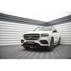Kit carrosserie Maxton Design Mercedes-Benz GLS AMG-Line X167 V.1 (2019-2023) : lame avant, bas de caisse, lame arrière, becquet
