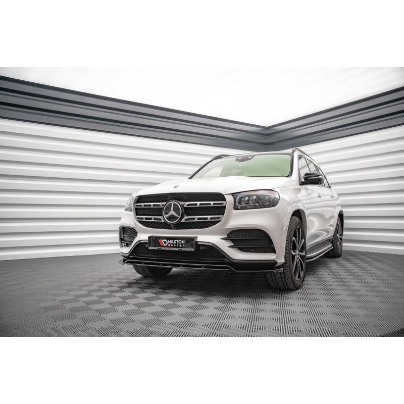 Kit carrosserie Maxton Design Mercedes-Benz GLS AMG-Line X167 V.1 (2019-2023) : lame avant, bas de caisse, lame arrière, becquet