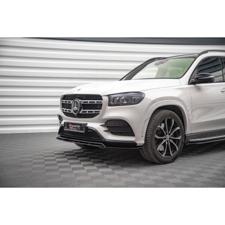 Kit carrosserie Maxton Design Mercedes-Benz GLS AMG-Line X167 V.1 (2019-2023) : lame avant, bas de caisse, lame arrière, becquet