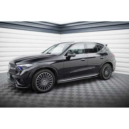 Kit carrosserie Maxton Design Mercedes-Benz GLC AMG-Line X254 (2022+) : lame avant, bas de caisse, lame arrière, becquet