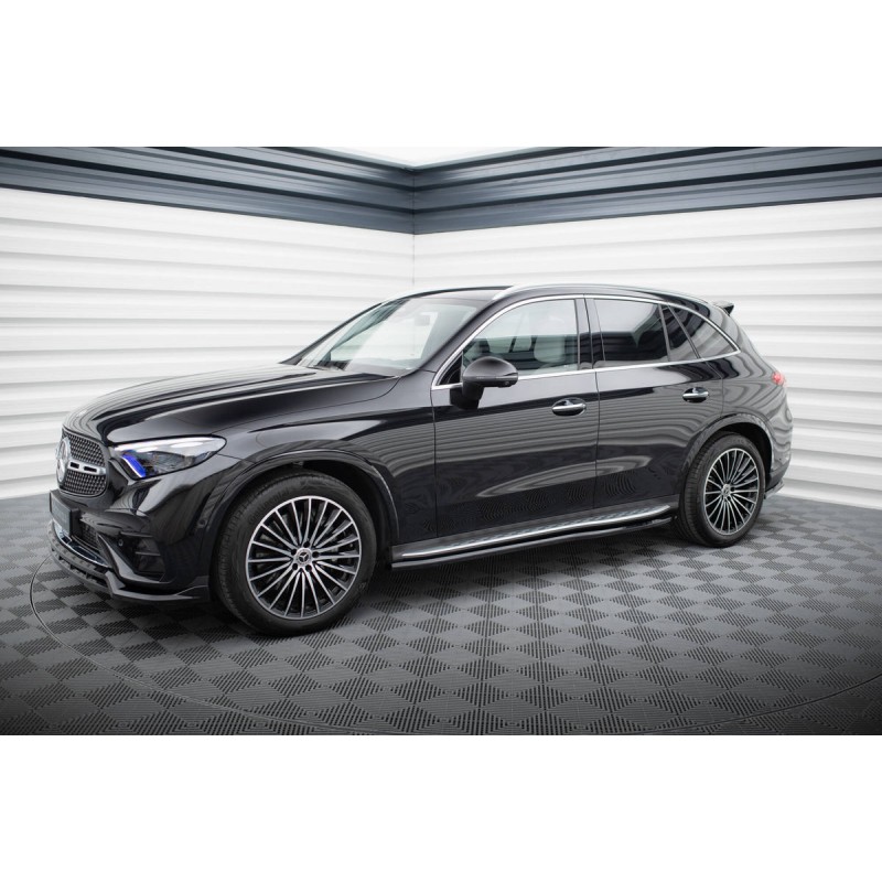 Kit carrosserie Maxton Design Mercedes-Benz GLC AMG-Line X254 (2022+) : lame avant, bas de caisse, lame arrière, becquet