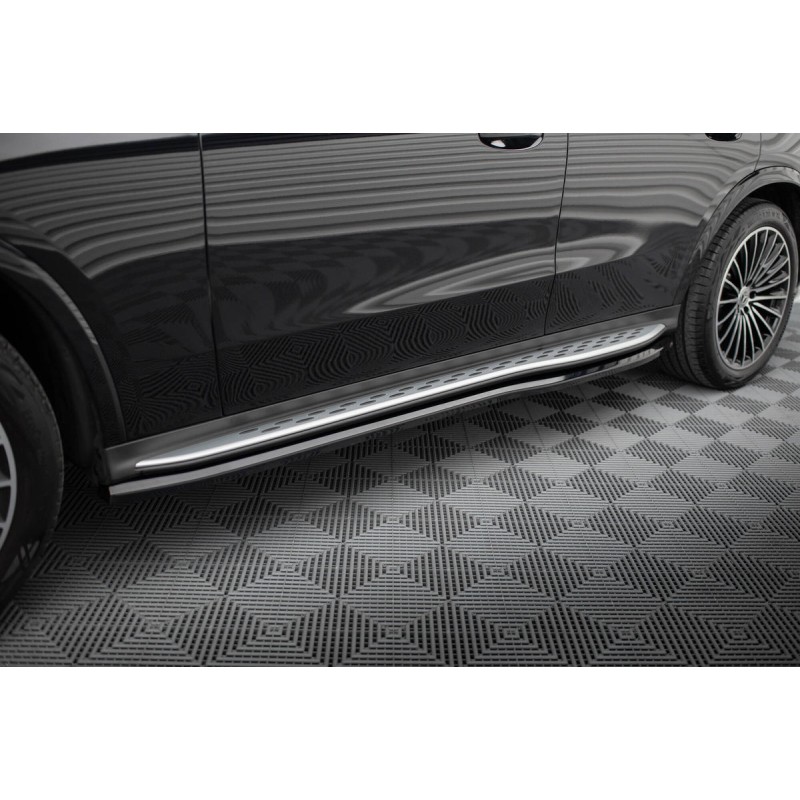 Kit carrosserie Maxton Design Mercedes-Benz GLC AMG-Line X254 (2022+) : lame avant, bas de caisse, lame arrière, becquet