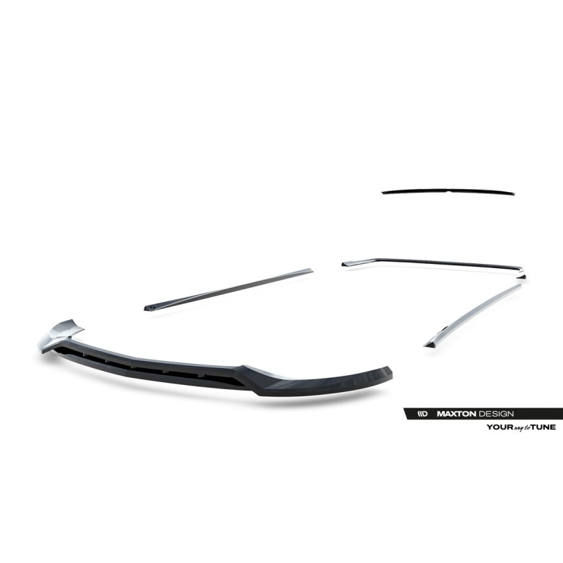 Kit carrosserie Maxton Design Mercedes-Benz Classe S W222 (2013-2017) : lame avant, bas de caisse, lame arrière, becquet