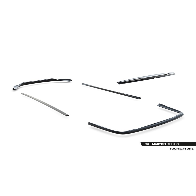 Kit carrosserie Maxton Design Mercedes-Benz Classe S W222 (2013-2017) : lame avant, bas de caisse, lame arrière, becquet