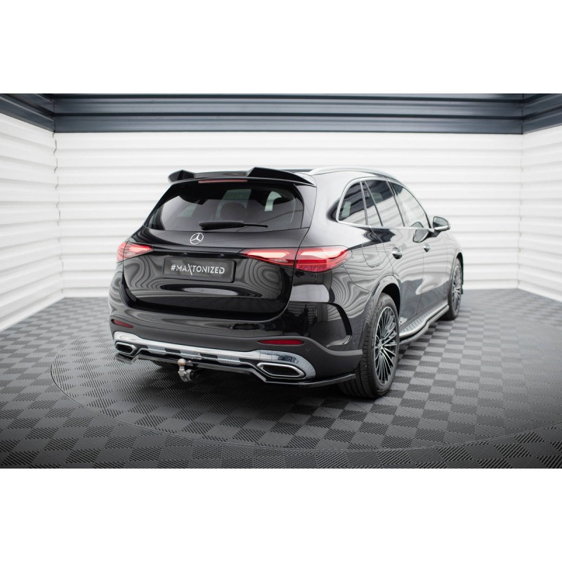 Kit carrosserie Maxton Design Mercedes-Benz GLC AMG-Line X254 (2022+) : lame avant, bas de caisse, lame arrière, becquet