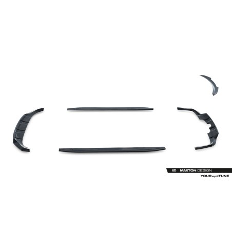 Kit carrosserie Maxton Design Mercedes-Benz GLS AMG-Line X167 V.1 (2019-2023) : lame avant, bas de caisse, lame arrière, becquet