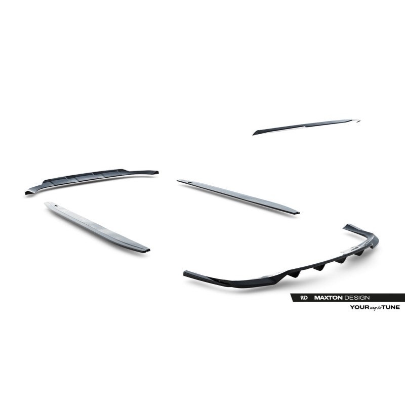 Kit carrosserie Maxton Design Mercedes-Benz GLS AMG-Line X167 V.1 (2019-2023) : lame avant, bas de caisse, lame arrière, becquet