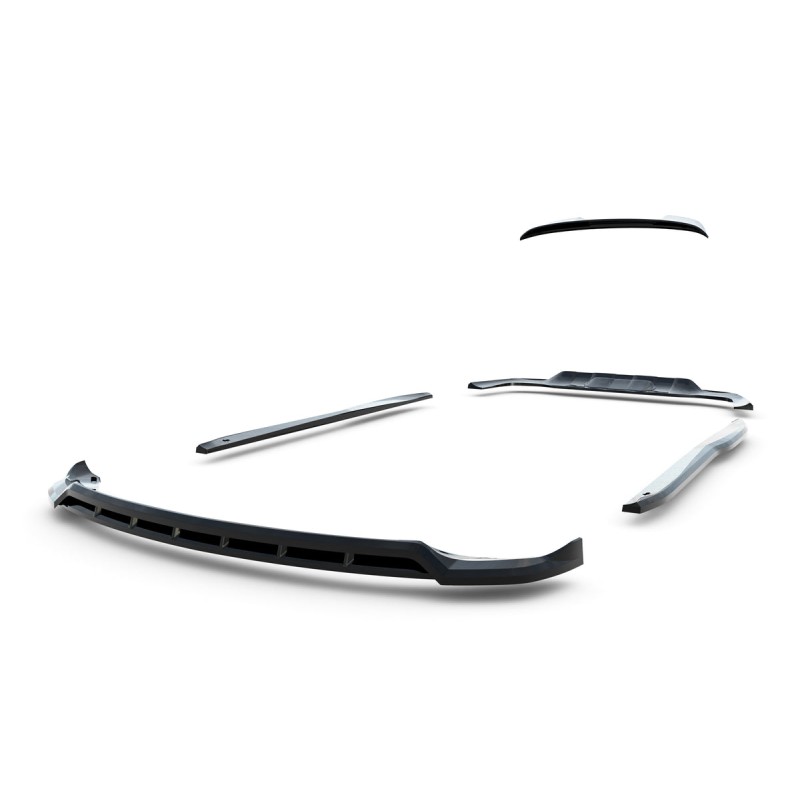 Kit carrosserie Maxton Design Mercedes-Benz GLC AMG-Line X254 (2022+) : lame avant, bas de caisse, lame arrière, becquet