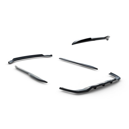 Kit carrosserie Maxton Design Mercedes-Benz GLC AMG-Line X254 (2022+) : lame avant, bas de caisse, lame arrière, becquet