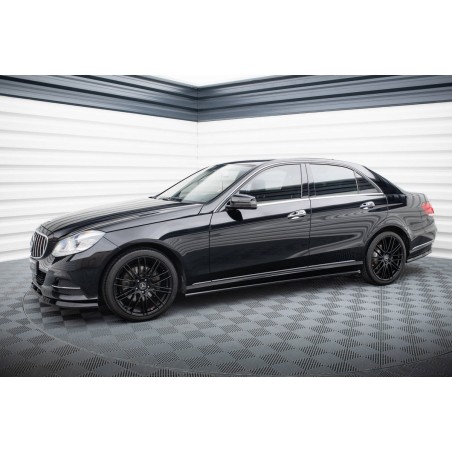 Kit carrosserie Maxton Design Mercedes-Benz Classe E Berline W212 restylée (2012-2016) : lame avant, bas de caisse, lame arrière