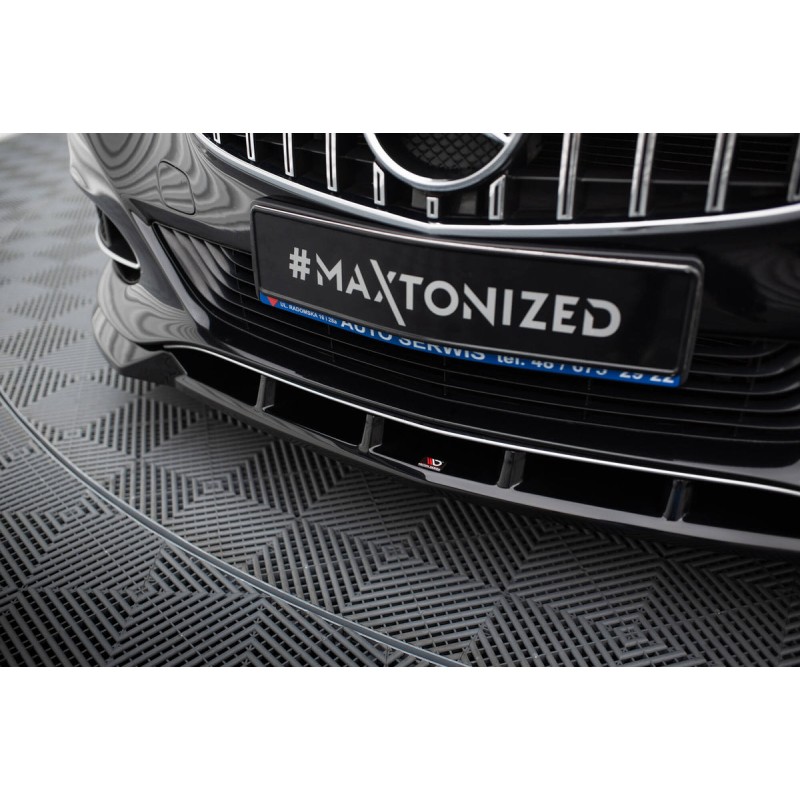 Kit carrosserie Maxton Design Mercedes-Benz Classe E Berline W212 restylée (2012-2016) : lame avant, bas de caisse, lame arrière