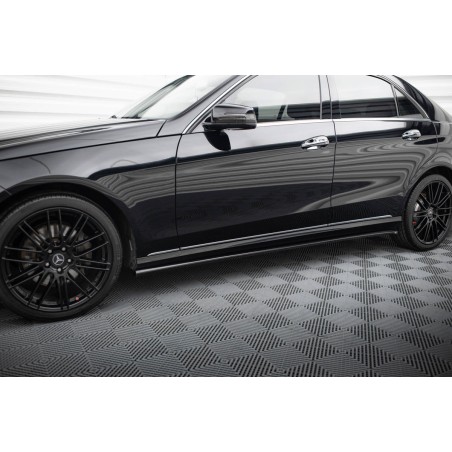 Kit carrosserie Maxton Design Mercedes-Benz Classe E Berline W212 restylée (2012-2016) : lame avant, bas de caisse, lame arrière