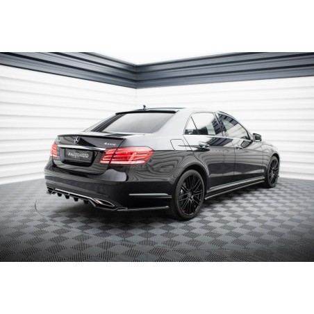 Kit carrosserie Maxton Design Mercedes-Benz Classe E Berline W212 restylée (2012-2016) : lame avant, bas de caisse, lame arrière