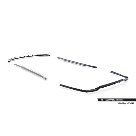 Kit carrosserie Maxton Design Mercedes-Benz Classe E Berline W212 restylée (2012-2016) : lame avant, bas de caisse, lame arrière