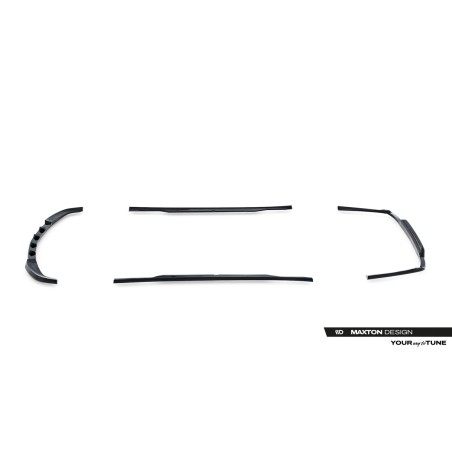 Kit carrosserie Maxton Design Mercedes-Benz Classe E Berline W212 restylée (2012-2016) : lame avant, bas de caisse, lame arrière