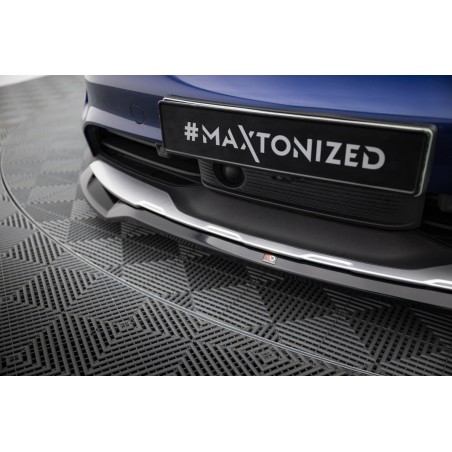Kit carrosserie Maxton Design Porsche Taycan Cross Turismo 4S (2021-2024) : lame avant, bas de caisse, lames arrière, becquet