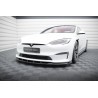 Kit carrosserie Maxton Design Tesla Model S Plaid Mk1 restylée (2021+) : lame avant, bas de caisse, lame arrière, becquet