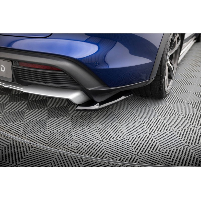 Kit carrosserie Maxton Design Porsche Taycan Cross Turismo 4S (2021-2024) : lame avant, bas de caisse, lames arrière, becquet