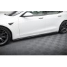 Kit carrosserie Maxton Design Tesla Model S Plaid Mk1 restylée (2021+) : lame avant, bas de caisse, lame arrière, becquet
