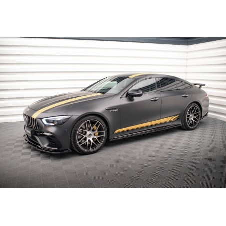 Kit carrosserie Maxton Design Mercedes-AMG GT 63S Coupé 4 portes Aero X290 (2018-2023) : lame avant, bas de caisse, lame arrière