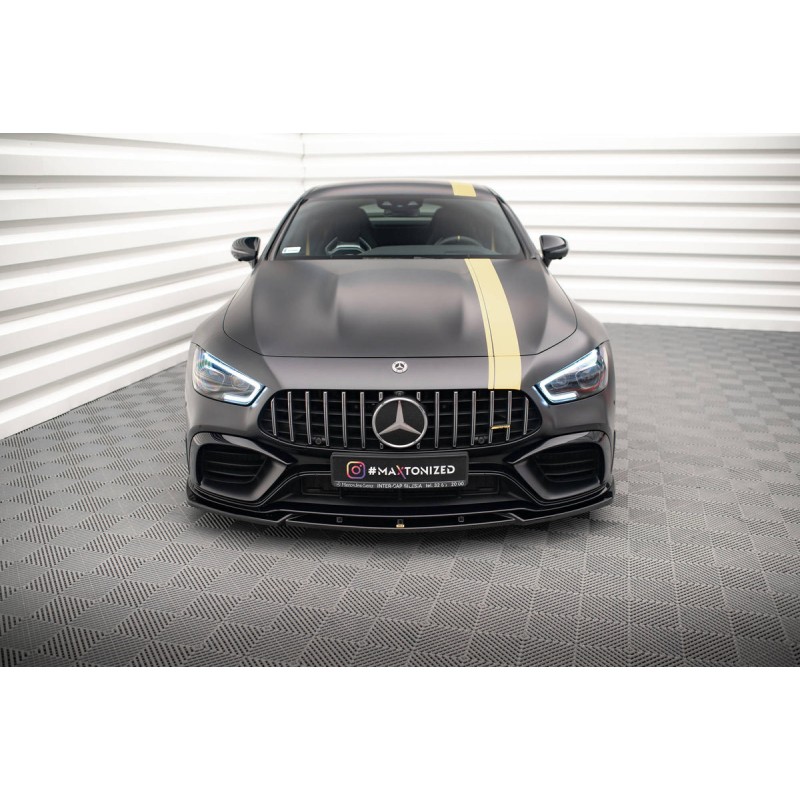 Kit carrosserie Maxton Design Mercedes-AMG GT 63S Coupé 4 portes Aero X290 (2018-2023) : lame avant, bas de caisse, lame arrière