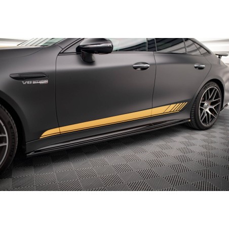 Kit carrosserie Maxton Design Mercedes-AMG GT 63S Coupé 4 portes Aero X290 (2018-2023) : lame avant, bas de caisse, lame arrière