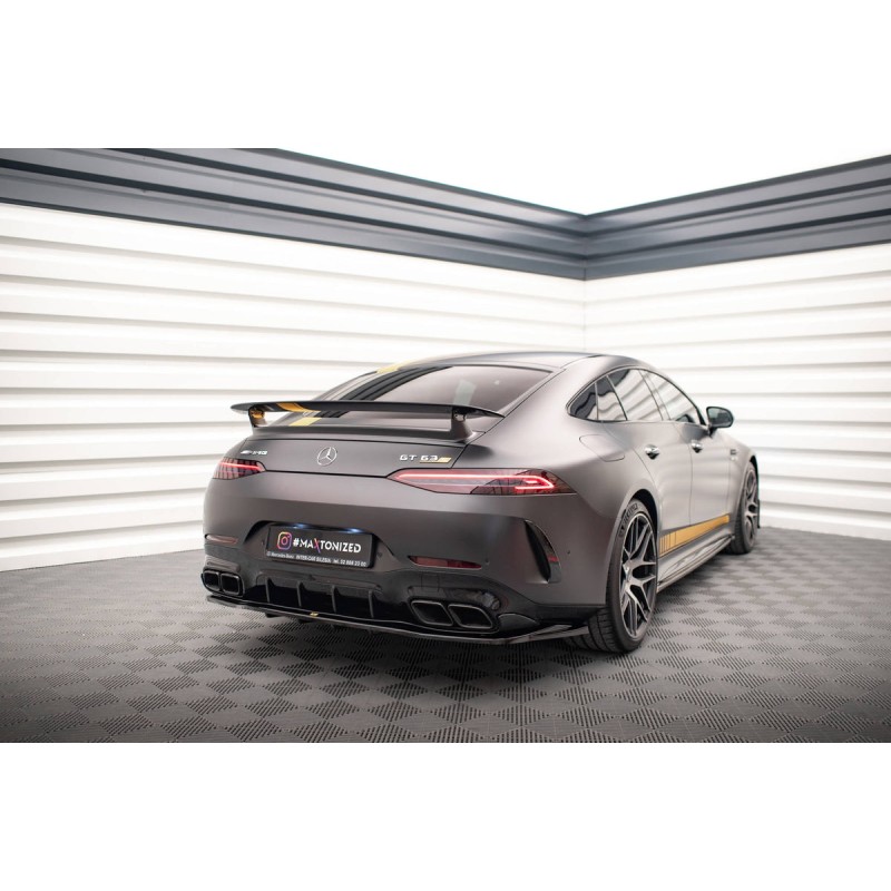 Kit carrosserie Maxton Design Mercedes-AMG GT 63S Coupé 4 portes Aero X290 (2018-2023) : lame avant, bas de caisse, lame arrière