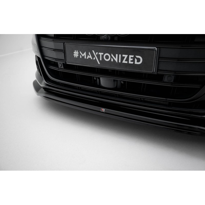 Kit carrosserie Maxton Design Audi S8 D5 (2019-2021) : lame avant, bas de caisse, diffuseur arrière, lames arrière, becquet