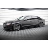 Kit carrosserie Maxton Design Audi A8 long D4 restylée (2013-2017) : lame avant, bas de caisse, lames arrière, becquet Kit carrosserie Maxton Design Audi A8 long D4 restylée (2013-2017) : lame avant, bas de caisse, lames arrière, becquet
