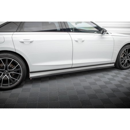 Kit carrosserie Maxton Design Audi A8 S-Line D5 (2017-2021) : lame avant, bas de caisse, lames arrière, becquet