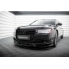 Kit carrosserie Maxton Design Audi A8 long D4 restylée (2013-2017) : lame avant, bas de caisse, lames arrière, becquet Kit carrosserie Maxton Design Audi A8 long D4 restylée (2013-2017) : lame avant, bas de caisse, lames arrière, becquet