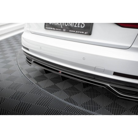 Kit carrosserie Maxton Design Audi A8 S-Line D5 (2017-2021) : lame avant, bas de caisse, lames arrière, becquet