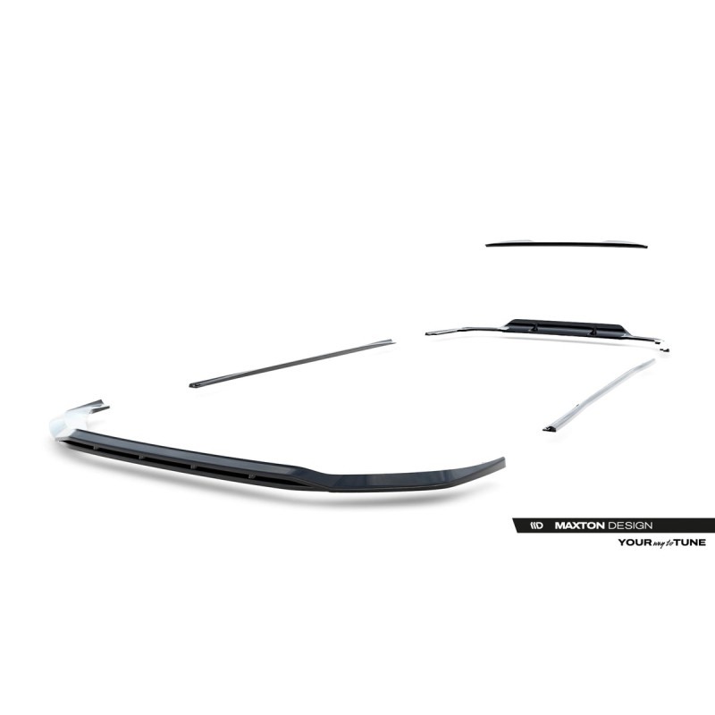 Kit carrosserie Maxton Design Audi A8 S-Line D5 (2017-2021) : lame avant, bas de caisse, lames arrière, becquet