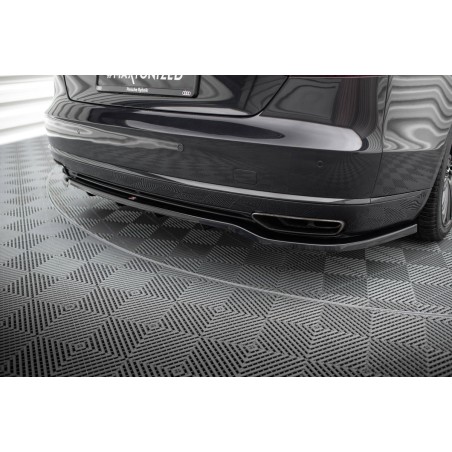 Kit carrosserie Maxton Design Audi A8 long D4 restylée (2013-2017) : lame avant, bas de caisse, lames arrière, becquet